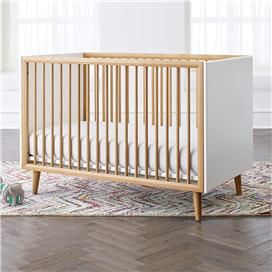 Height Adjustable Baby Crib